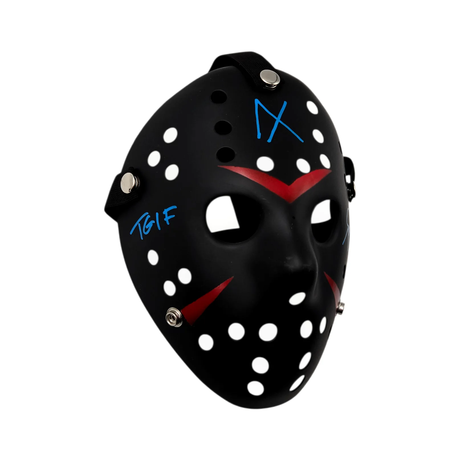 Spencer Charnas Signed Jason Mask Ice Nine Kills Autograph Friday 13 Beckett 64, image 3