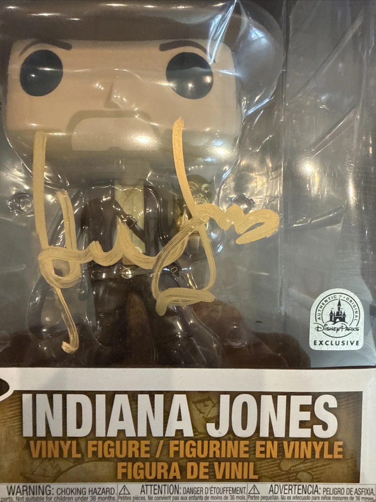 HARRISON FORD — HARRISON FORD SIGNED AUTOGRAPHED INDIANA JONES FUNKO RARE BECKETT/FANATICS COA, изображение 2