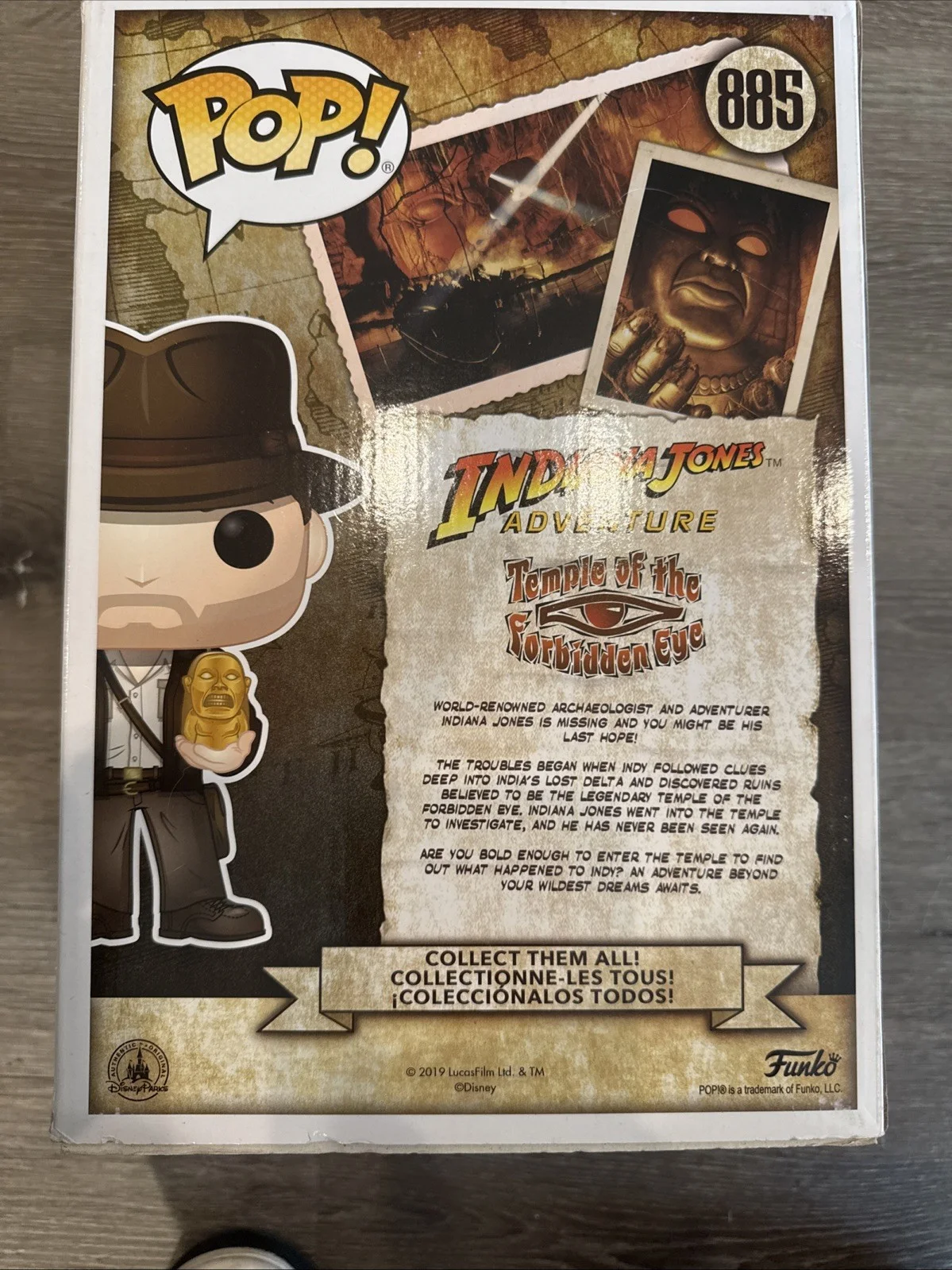 HARRISON FORD — HARRISON FORD SIGNED AUTOGRAPHED INDIANA JONES FUNKO RARE BECKETT/FANATICS COA, изображение 5