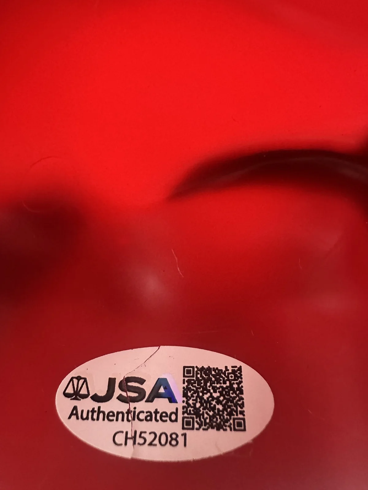 Damian Maffei — Damian Maffei signed Devil full size mask Haunt Tots licensed autograph JSA 081, image 2