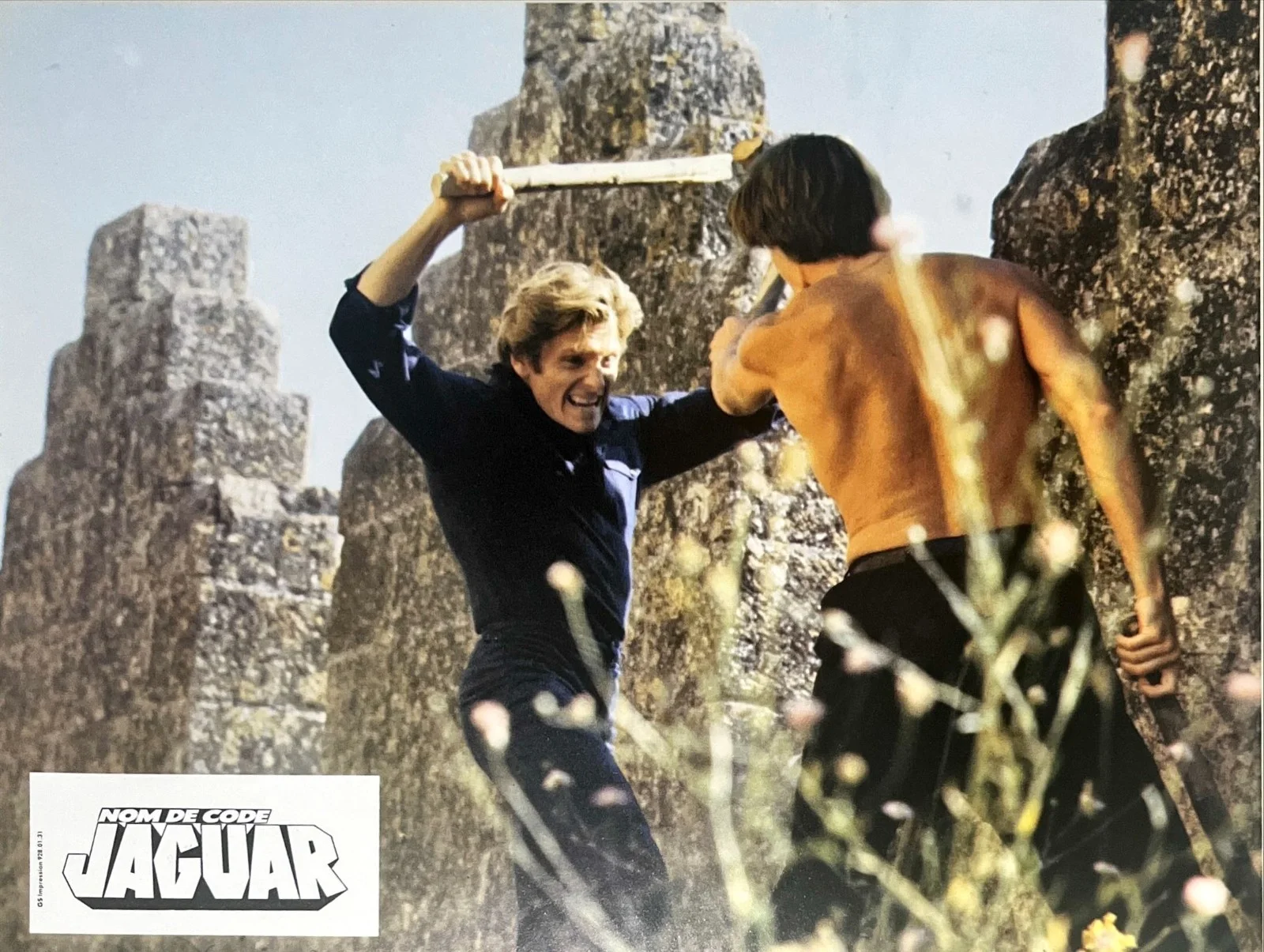 Lobby cards (16): "Jaguar Lives" Christopher Lee Joe Lewis Barbara Bach Capucine, image 2
