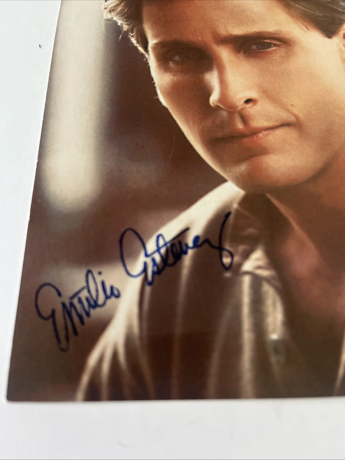 Emilio Estevez Signed Photo 5 X 7.5, image 2