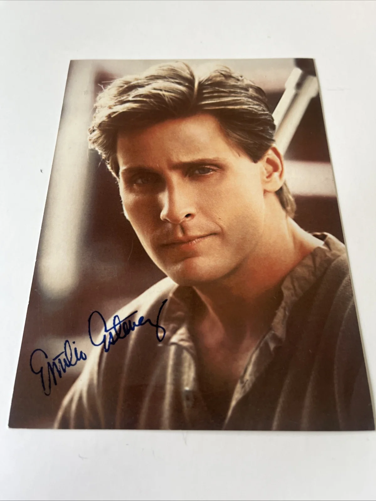 Emilio Estevez Signed Photo 5 X 7.5, image 3