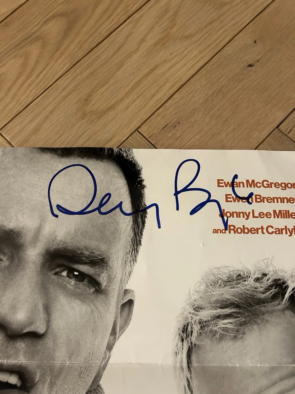 Danny Boyle Signed Autographed Trainspotting 2 Director 11x17 Photo Poste, image 2