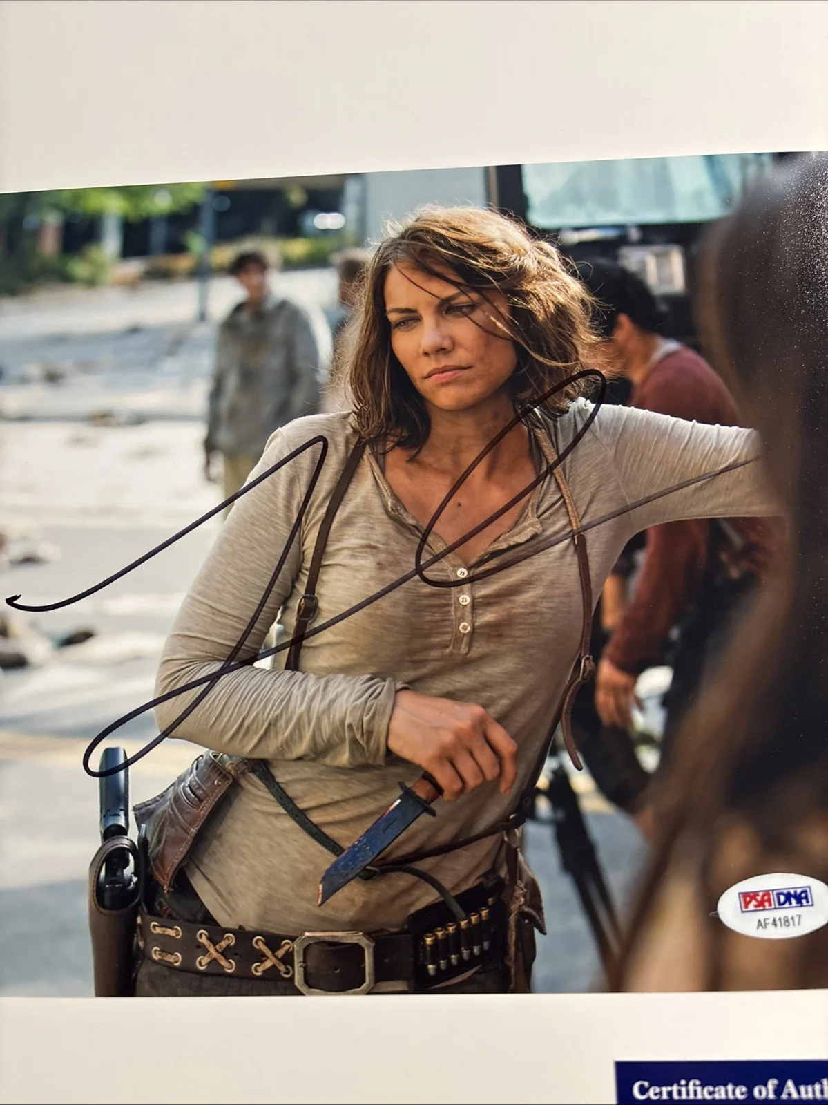 Lauren Cohen — Lauren Cohen Autographed Signed 8X10 Photo-The Walking Dead-PSA, изображение 3