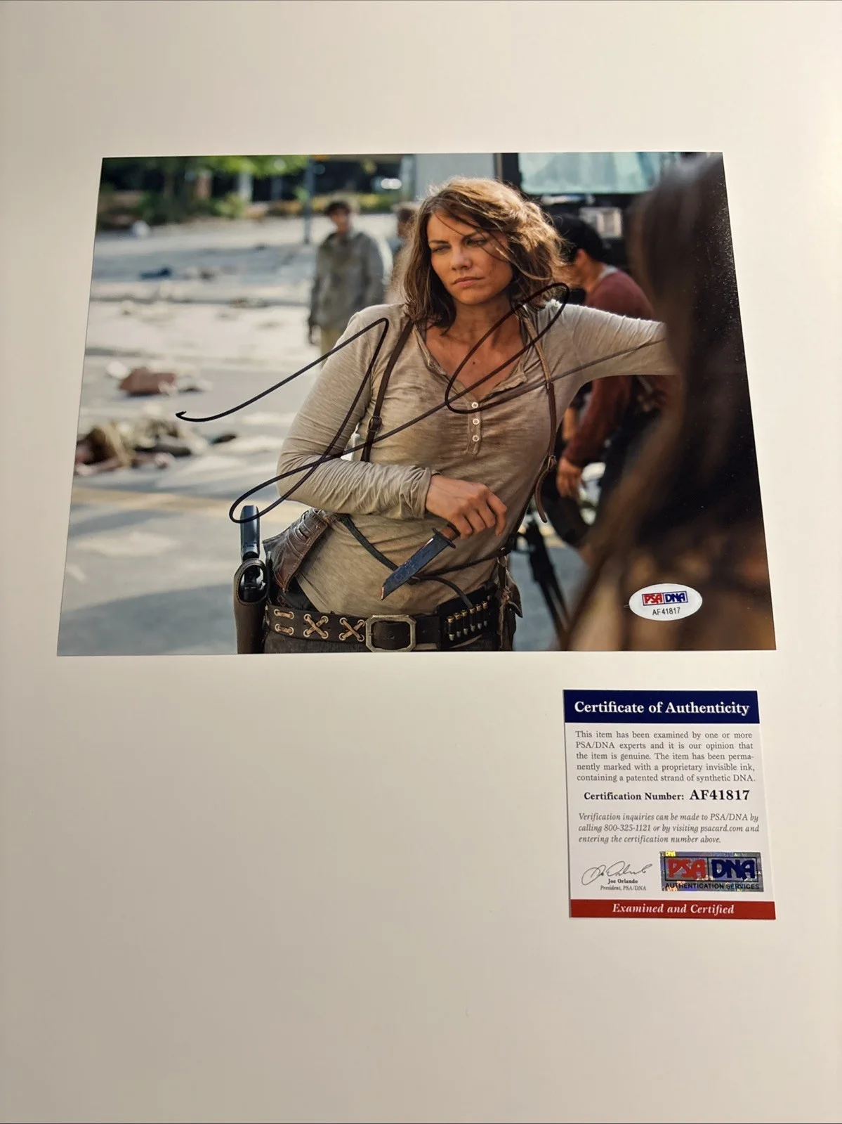 Lauren Cohen — Lauren Cohen Autographed Signed 8X10 Photo-The Walking Dead-PSA, изображение 5