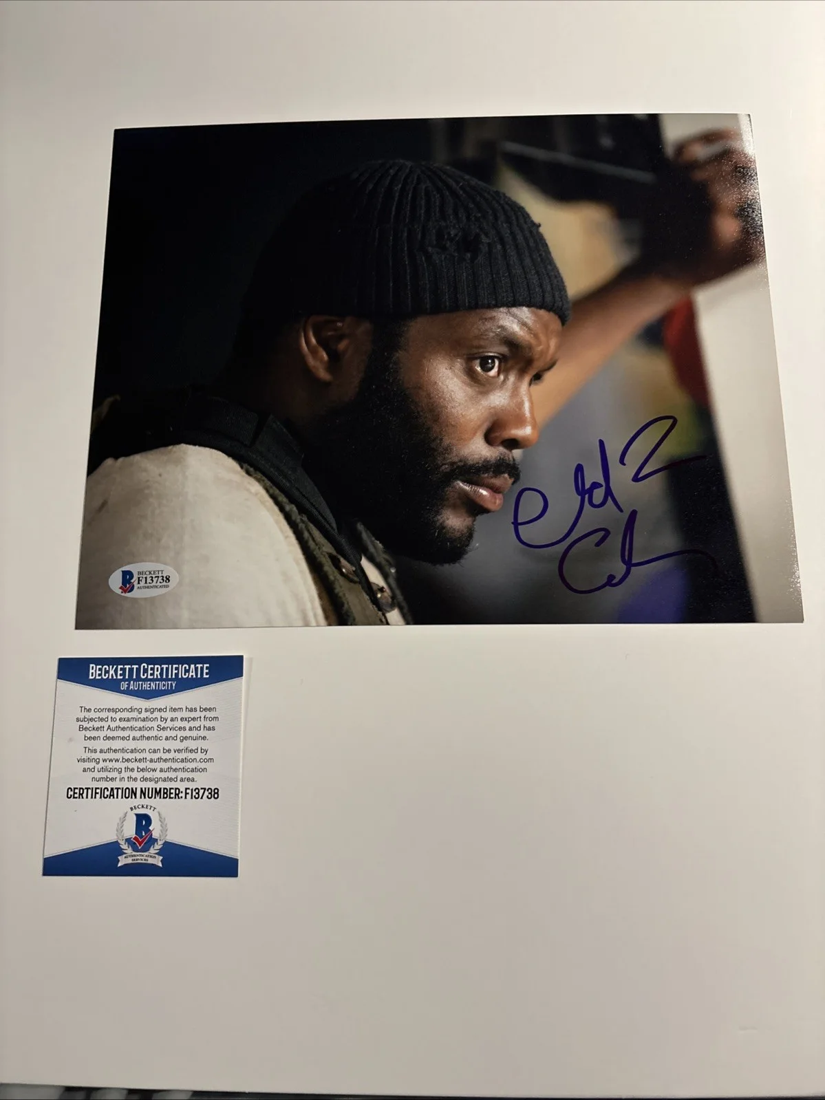Chad Coleman — Chad Coleman Autographed Signed 8X10 Photo-The Walking Dead-Beckett, image 5