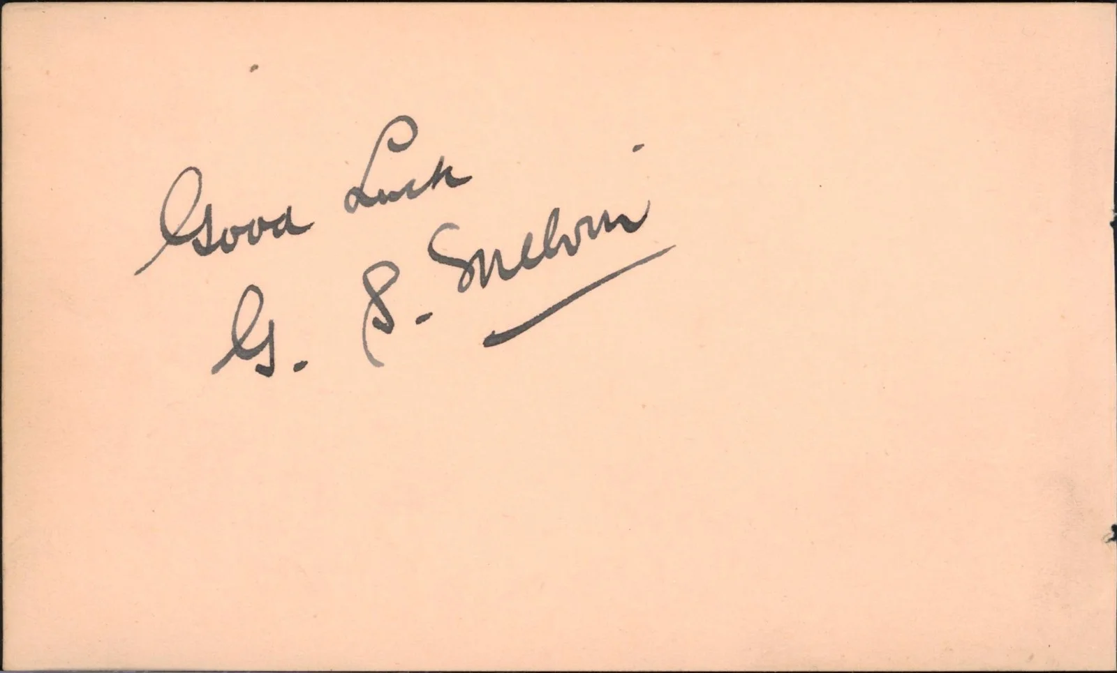 Vintage Val Rosing / G. S. Melvin Autographs, image 2