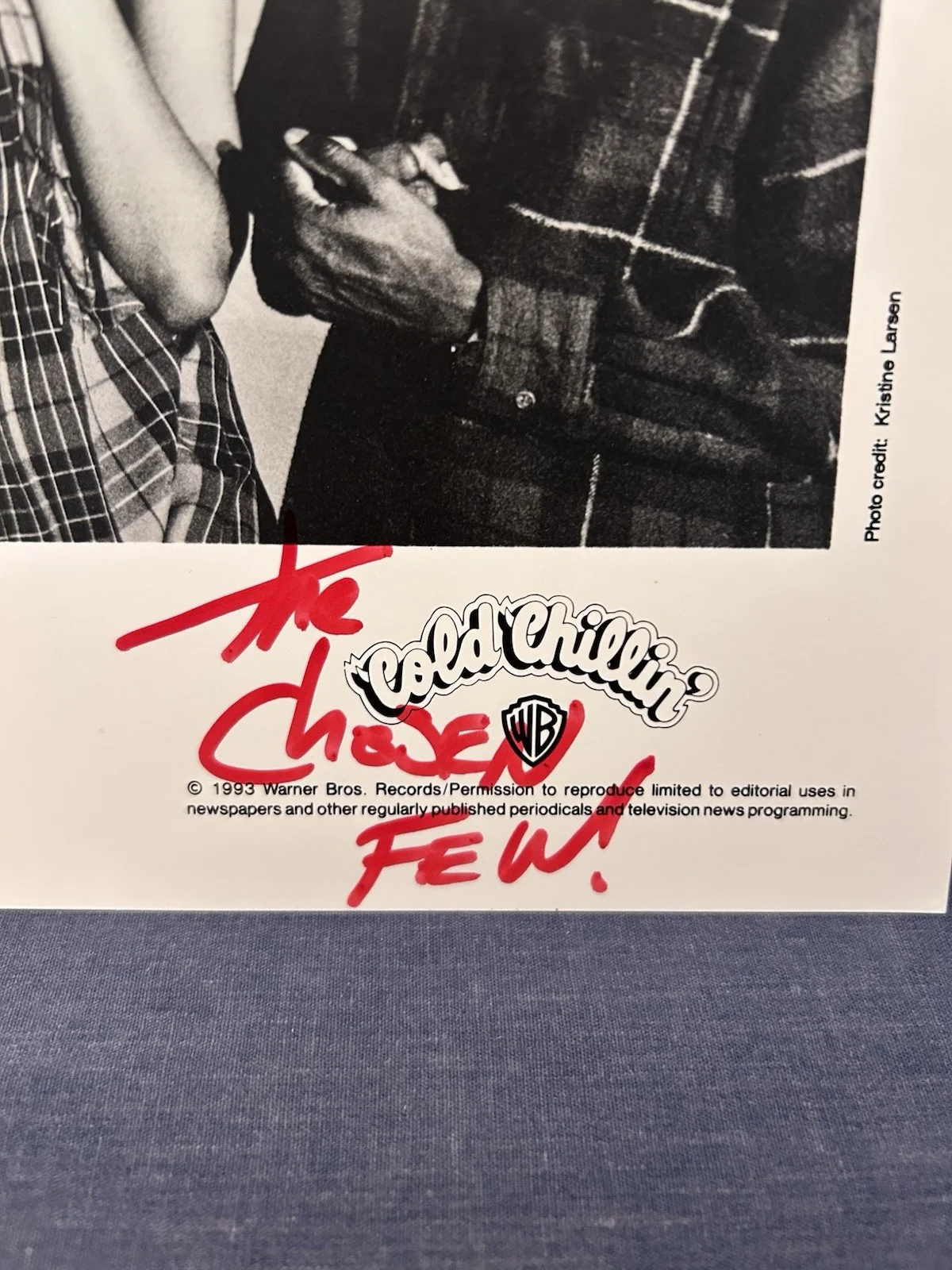 1993 SIGNED Photo T.C.F. CREW Cold Chillin' WB 8x10 Hip Hop R&B Rap Vtg Rare, изображение 2