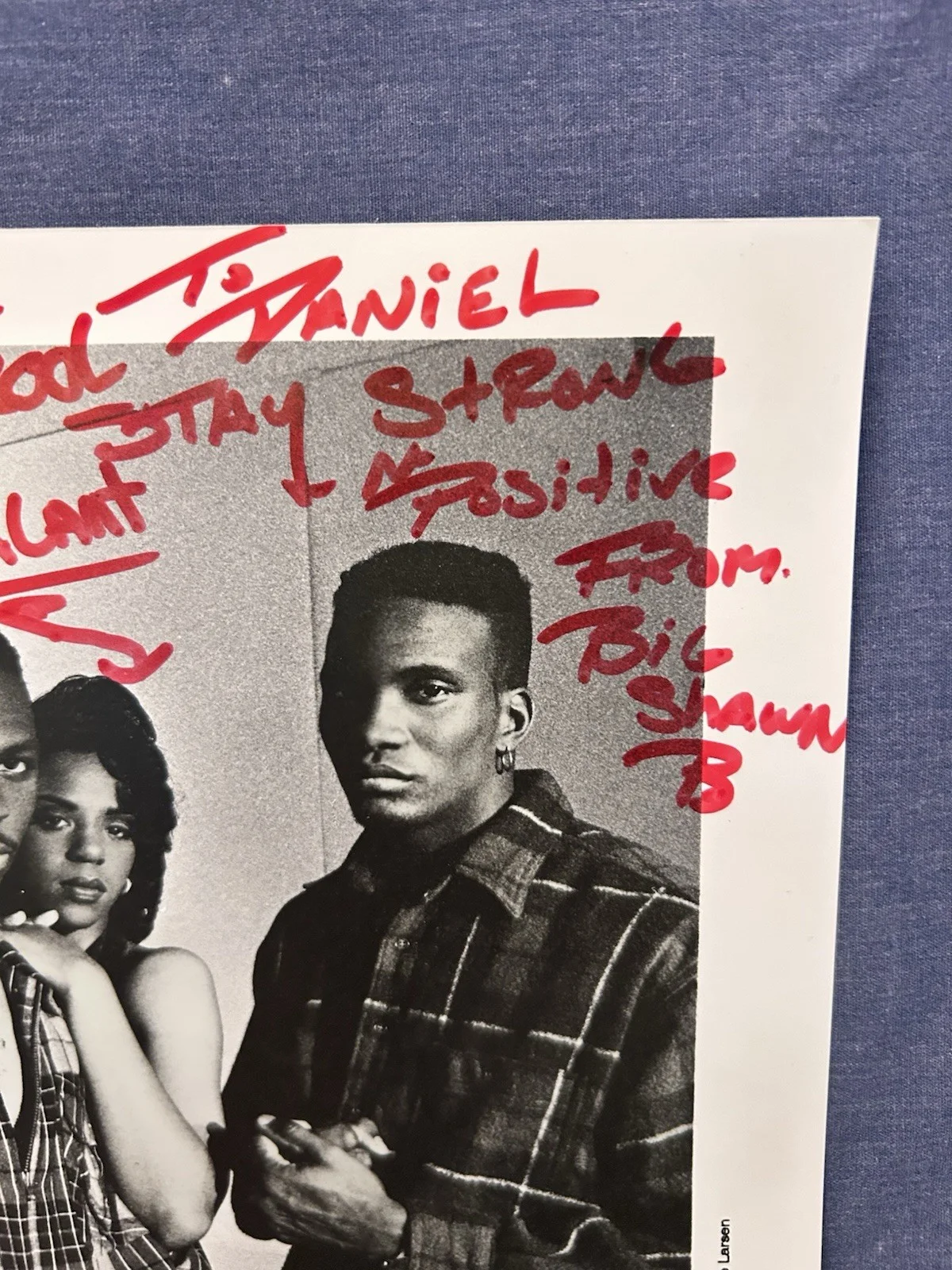 1993 SIGNED Photo T.C.F. CREW Cold Chillin' WB 8x10 Hip Hop R&B Rap Vtg Rare, изображение 3