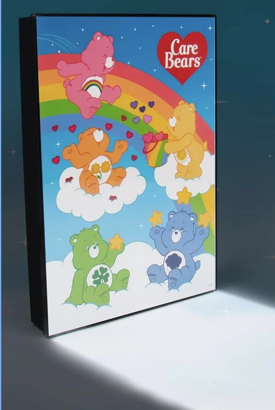 Fizz Creations Care Bears Poster Light USB Powered Mood Lamp Nursery Night Light, изображение 2