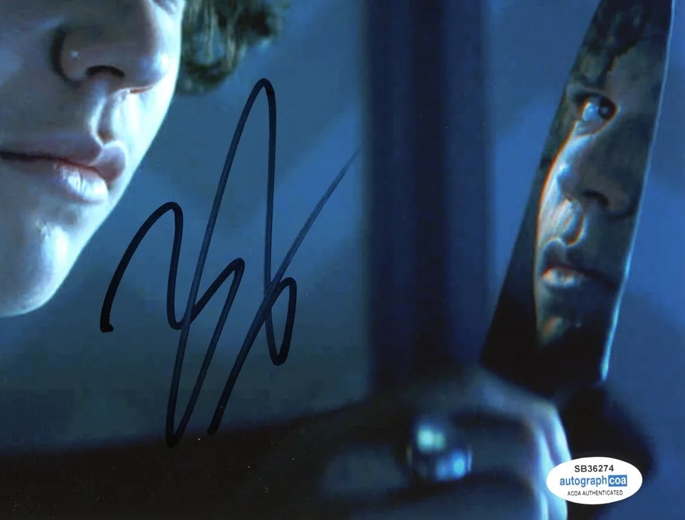 ZACKARY ARTHUR — Zackary Arthur signed "CHUCKY" 8x10 Photo EXACT PROOF j KILLER Jake ACOA COA, изображение 5