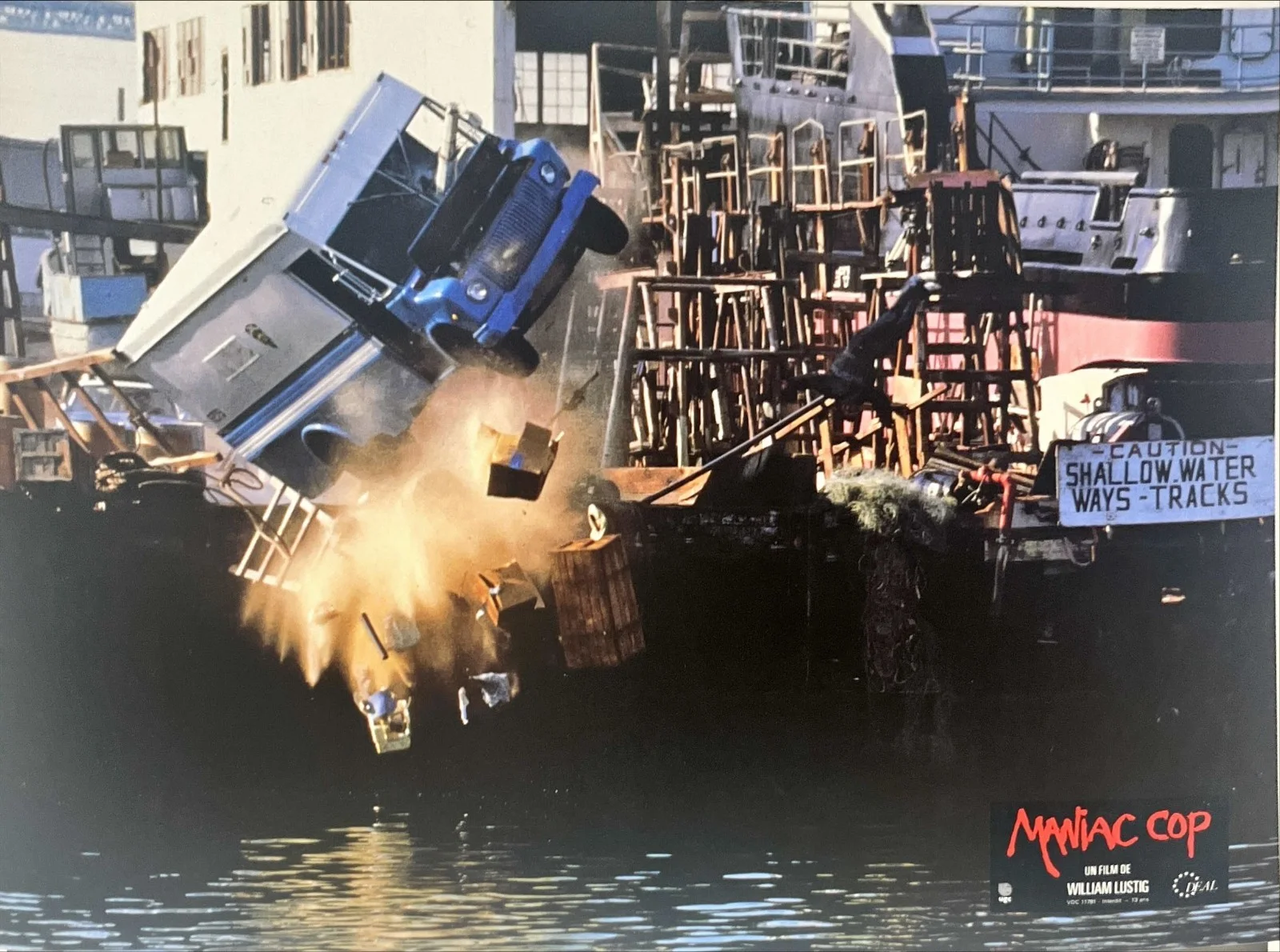 Lobby cards (8): "Maniac Cop" Bruce Campbell William Lustig, изображение 5