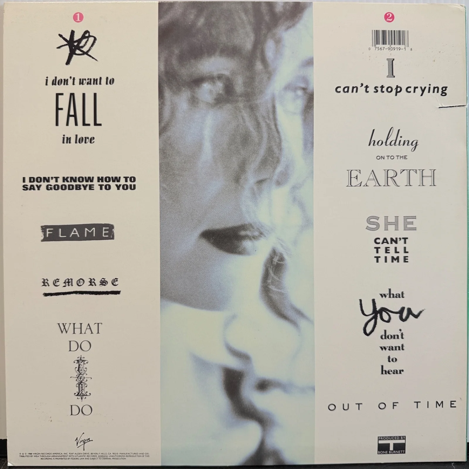 AUTOGRAPHED- SAM PHILLIPS "The Indescribable Wow" VINYL LP promo stamp USA NM, изображение 2
