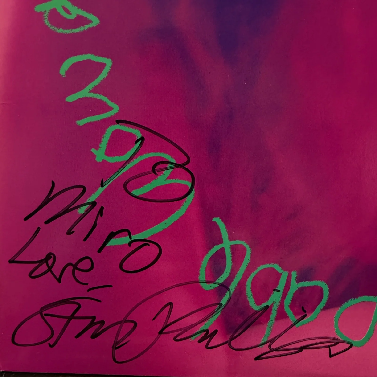 AUTOGRAPHED- SAM PHILLIPS "The Indescribable Wow" VINYL LP promo stamp USA NM, изображение 3