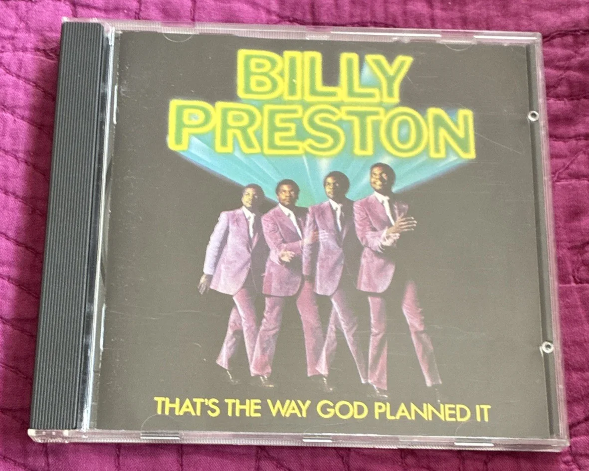 Autograph Hand Signed CD Booklet Billy Preston That's the Way God Planned It, image 3