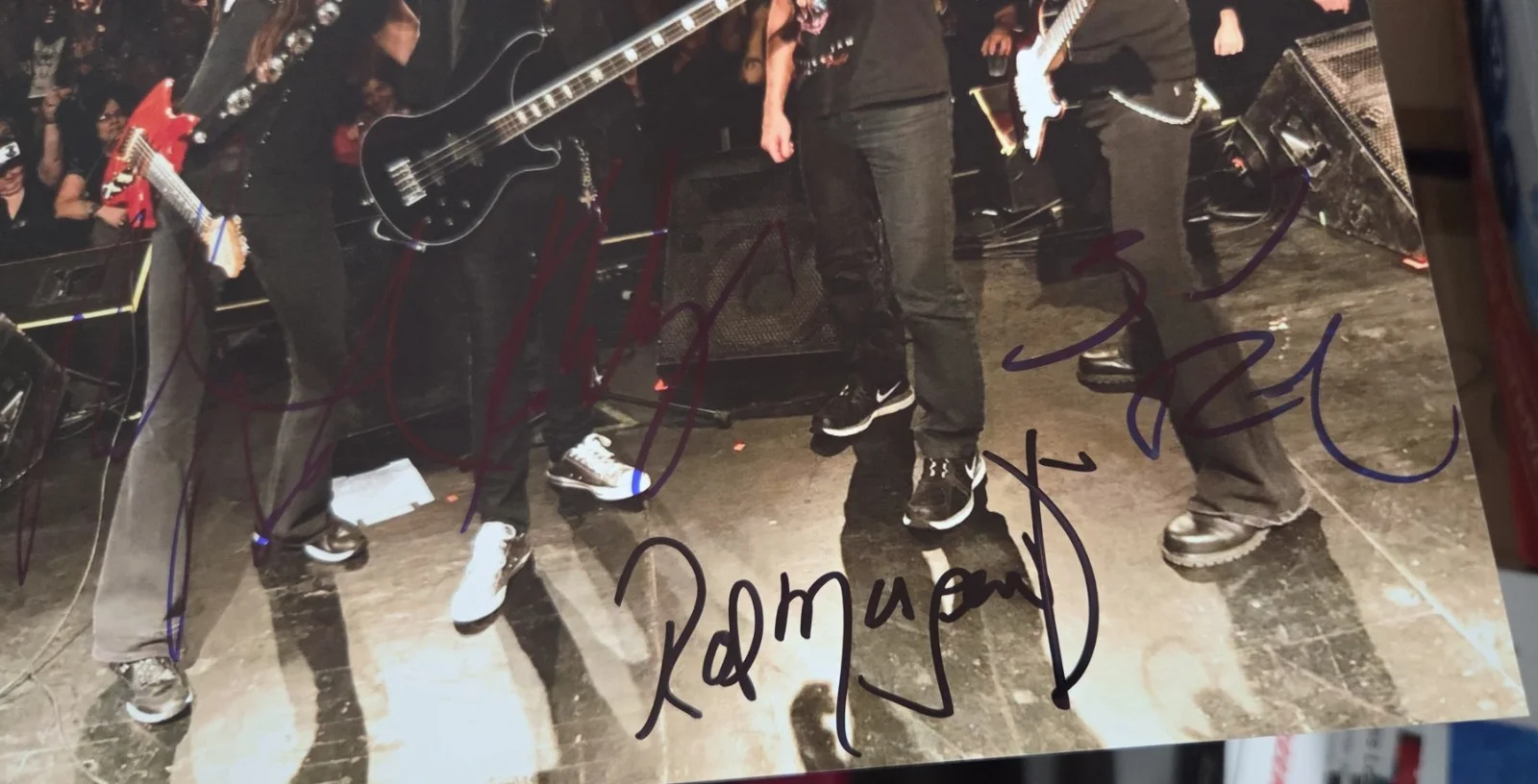 Kip Winger Signed Winger Autograph COA Kip Reb Rod John a, изображение 3