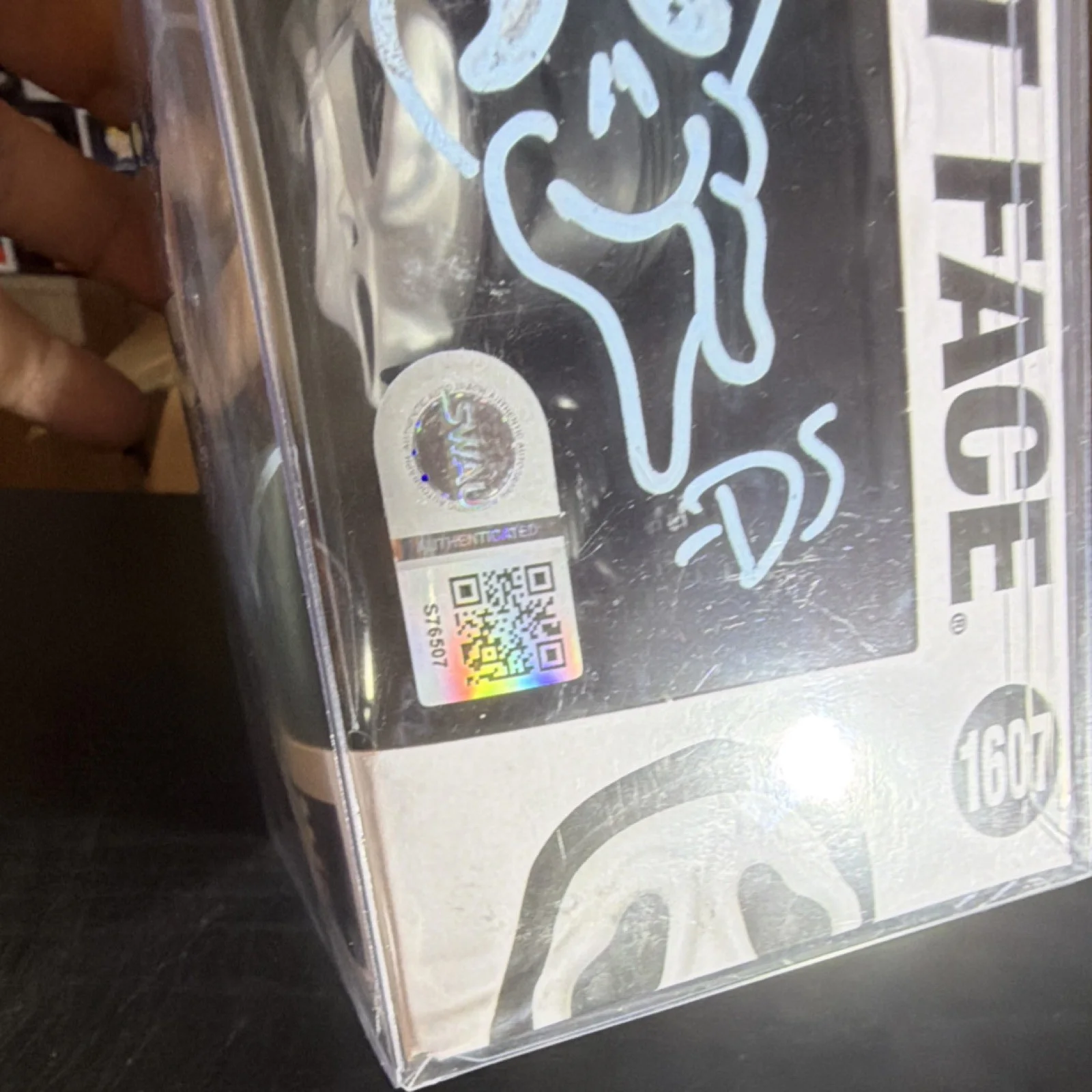 DS — Funko Pop Ghost Face SWAU Authenticated Autographed Signed by Dave Sheridan, image 3