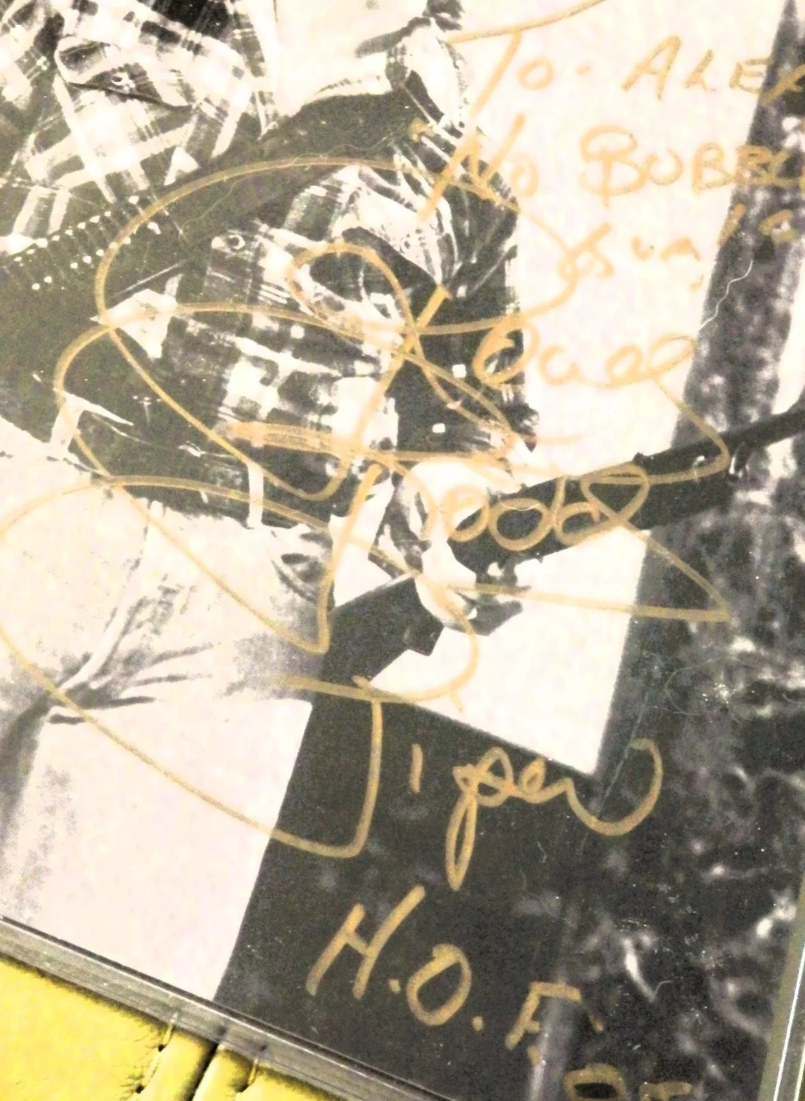 WWF HOF Rowdy Roddy Piper Signed They Live Photo - "No Bubble Gum", image 2
