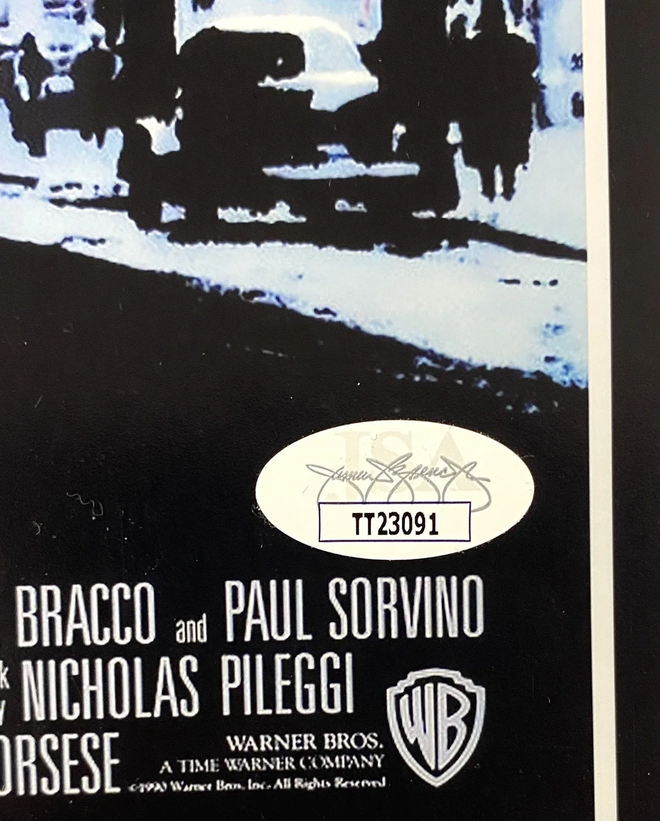 Goodfellas Cast Signed 11x17 Print - Liotta, Bracco, Sorvino – JSA Authenticated, изображение 5
