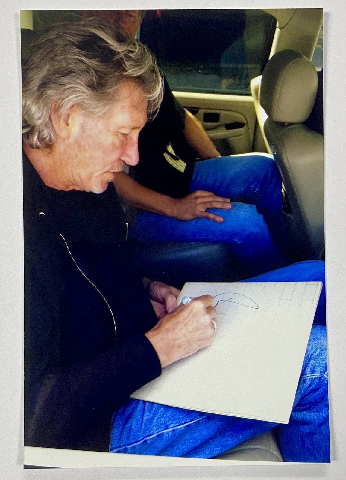 Roger Waters Signed The Wall LP Pink Floyd Autograph - PSA, image 3