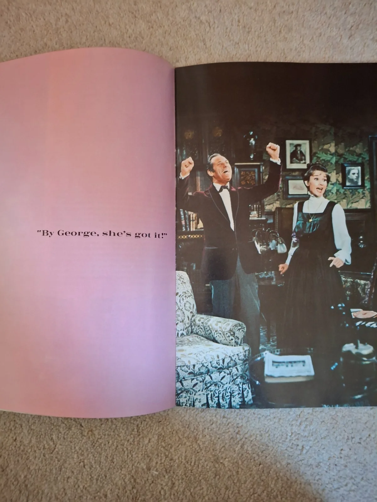 My Fair Lady Souvenir Programme 1964 Film Press Release Audrey Hepburn, image 4