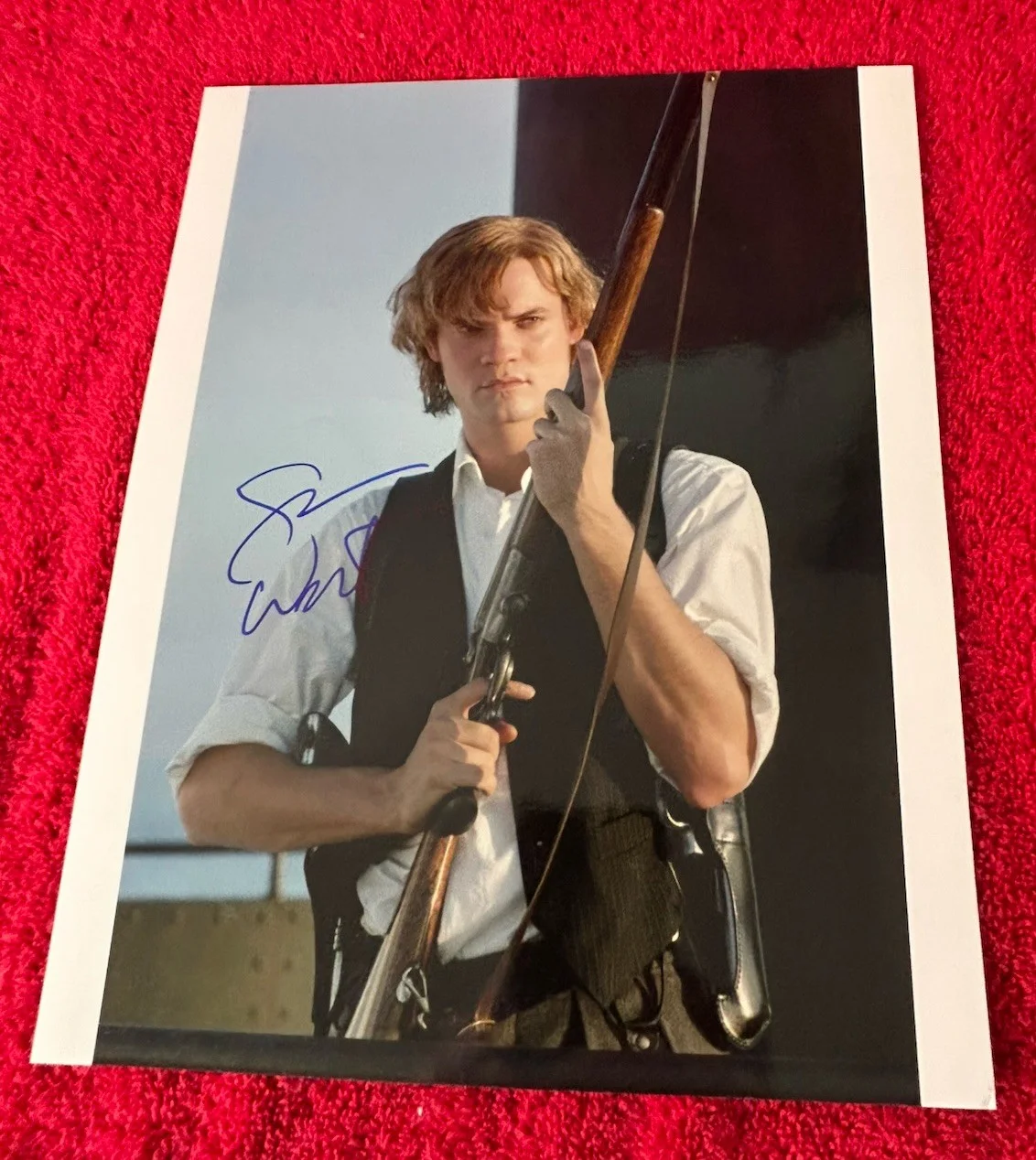 Shane West — Hand Signed Shane West Tom Sawyer 8x10 Photo League Of Extraordinary Gentleman