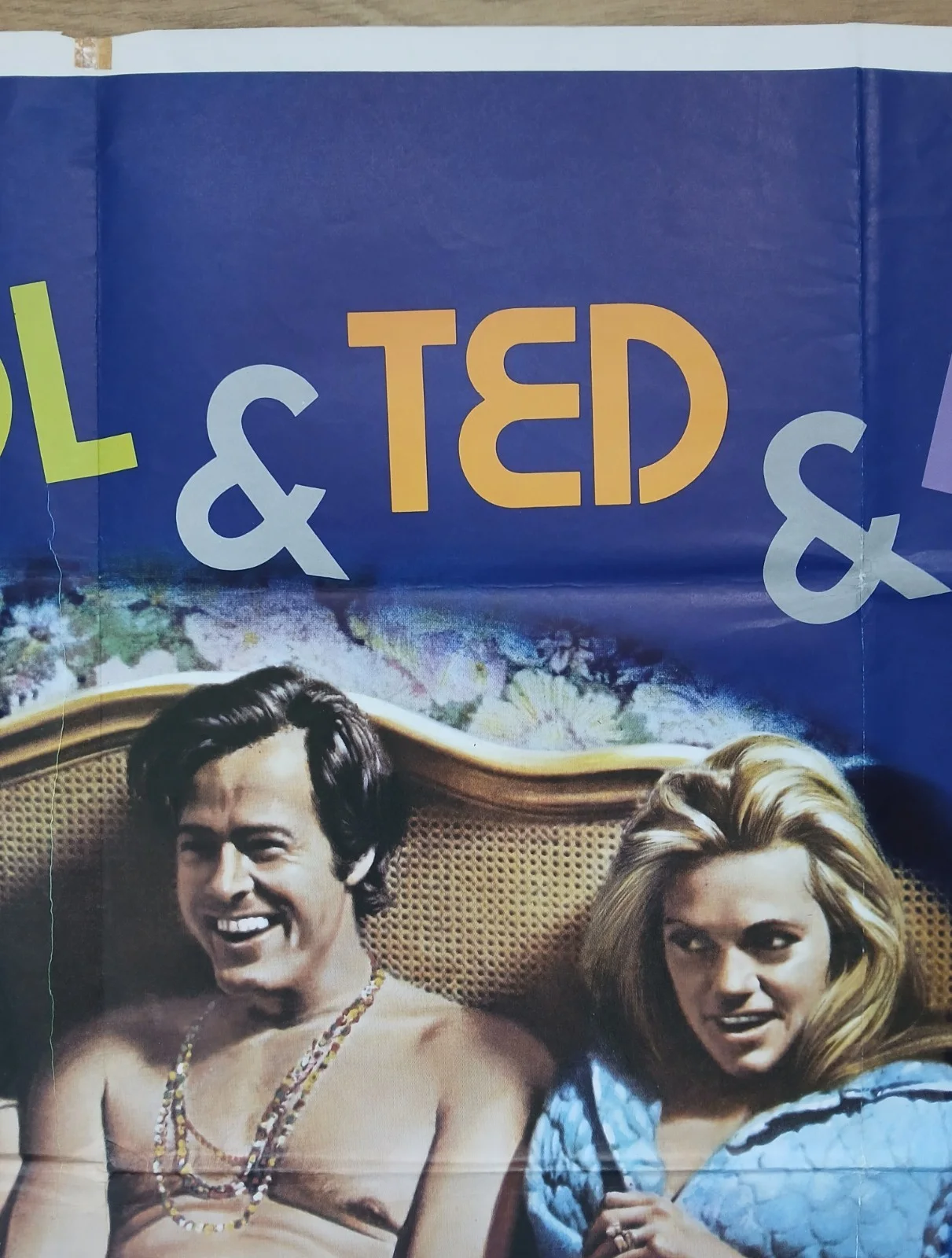 BOB & CAROL & TED & ALICE (1969) original UK quad poster, изображение 4