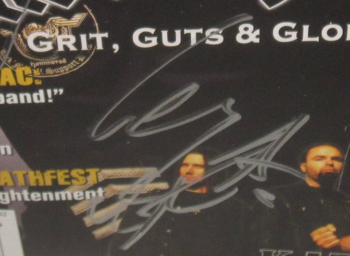 LEMMY KILMISTER SIGNED MOTORHEAD METAL MANIACS MAGAZINE ROCK AUTOGRAPH JSA LOAX3, изображение 4