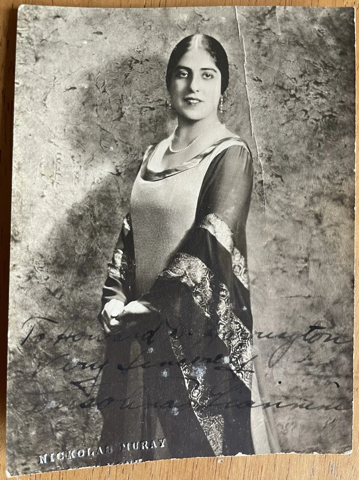 Italian Soprano Dusolina Giannini Autograph Photo To Symphony Manager, image 3