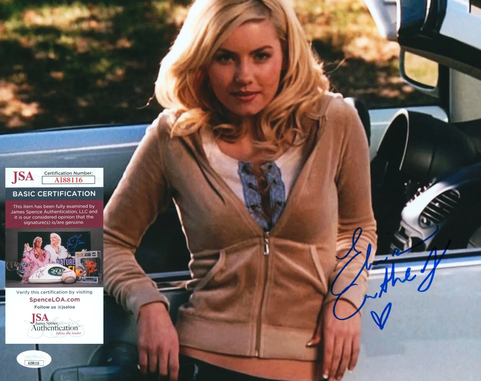Elisha Cuthbert — Elisha Cuthbert Signed JSA COA 11X14 Sexy Girl Next Door Photo Auto Autographed, image 2