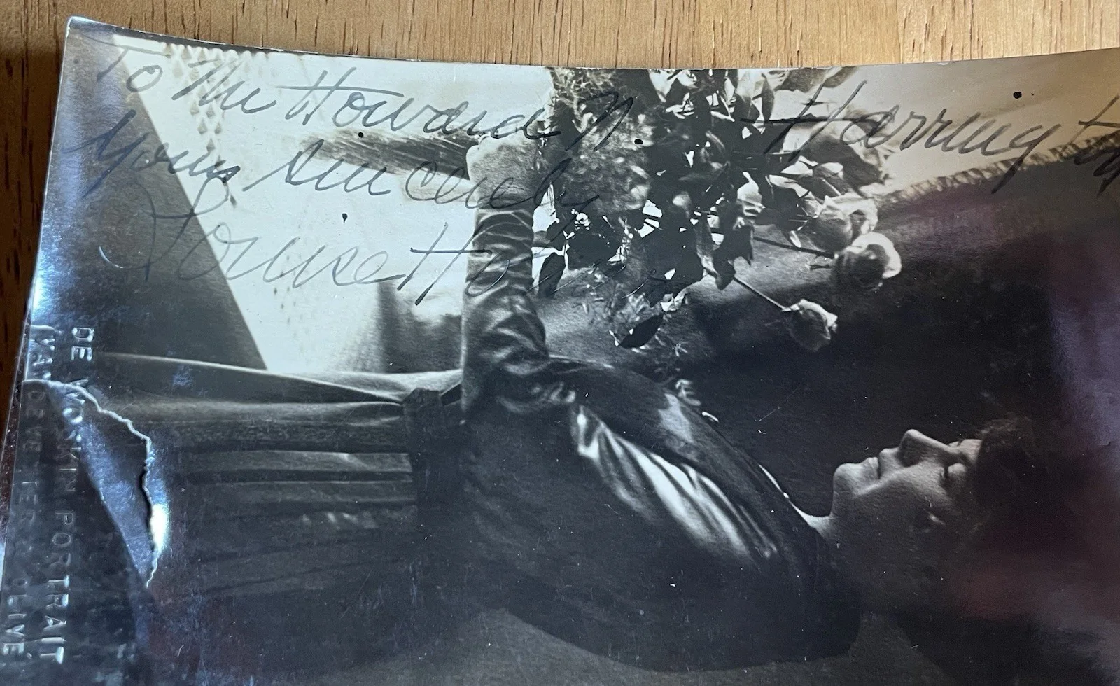Opera Singer Louise Homer Autograph Photo To Symphony Manager, изображение 3
