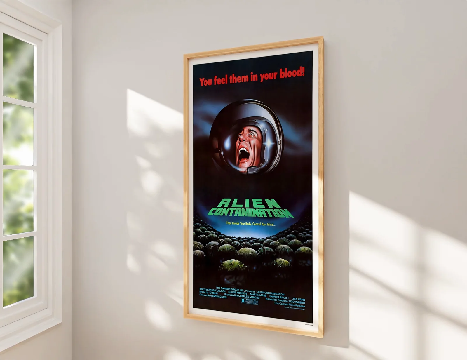 Alien Contamination 1980 Horror / Sci-fi - Restored 27.2" x 41" US One Sheet, image 2