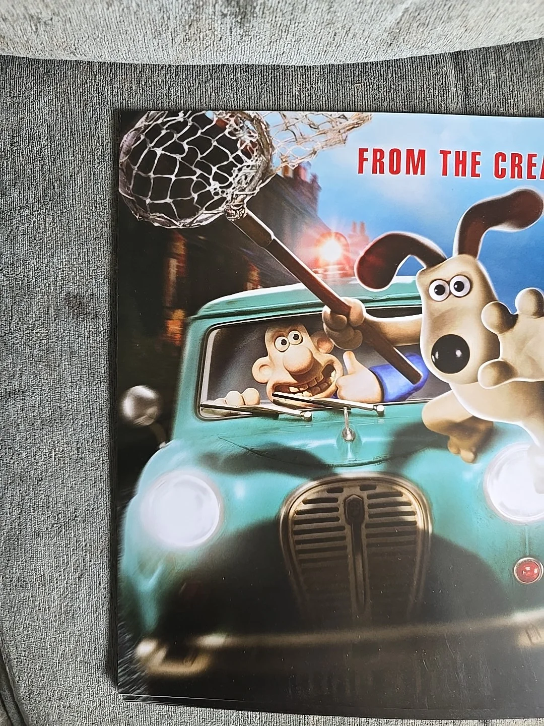 RARE Wallace & Gromit Curse of Were-Rabbit 2005 Original Mini Quad Cinema Poster, изображение 2