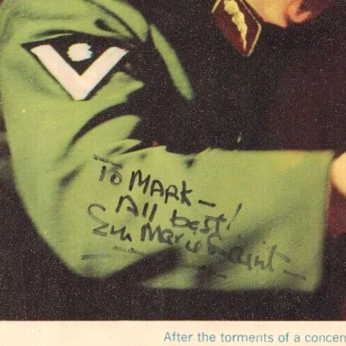 Eva Marie Saint — EVA MARIE SAINT JSA Autographed 11X14 36 Hours Lobby Card FREE SHIPPING not PSA, изображение 2
