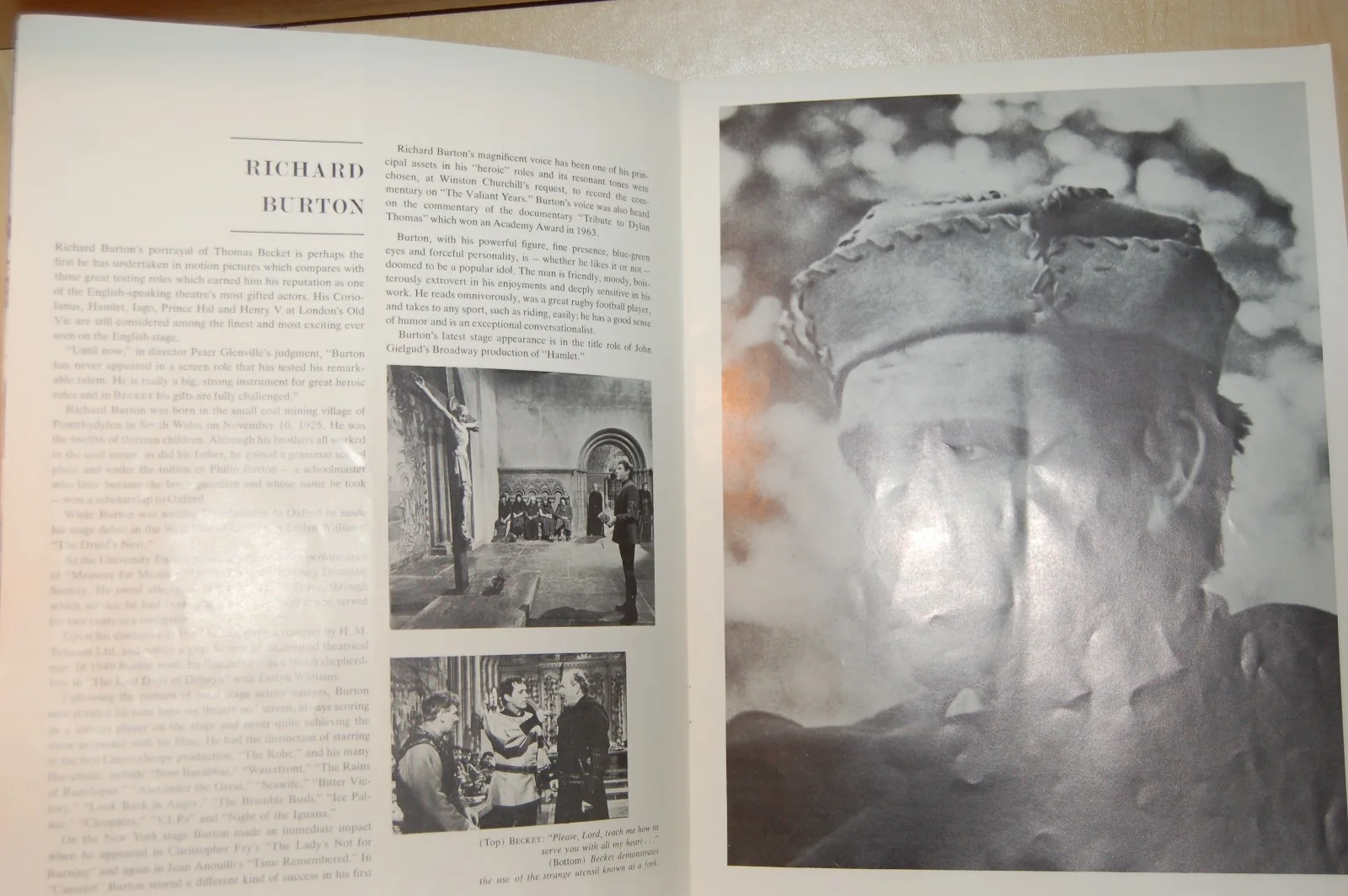 1964 Becket PRODUCTION BOOK - HAL WALLIS - PETER O'TOOLE - RICHARD BURTON, image 4
