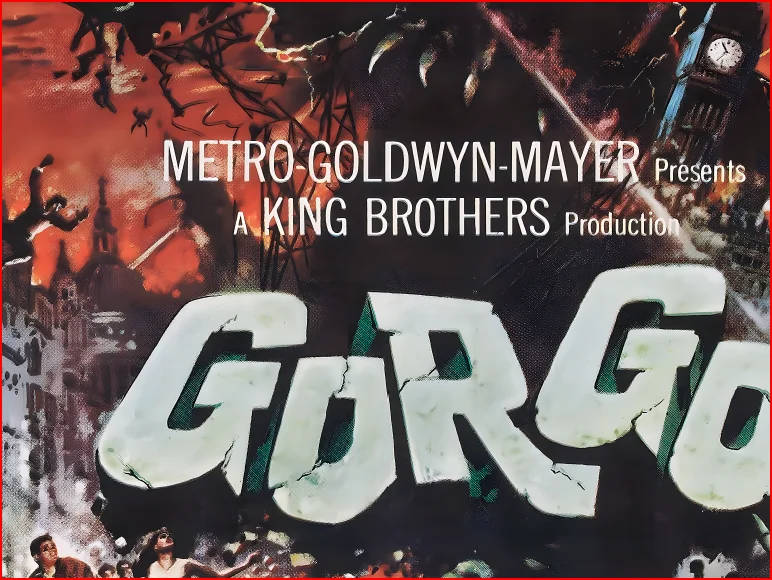 Gorgo 1961 - British Lion Monster Film - Restored 27.2" x 41" US One Sheet, image 4