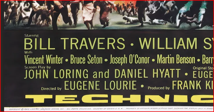 Gorgo 1961 - British Lion Monster Film - Restored 27.2" x 41" US One Sheet, image 5