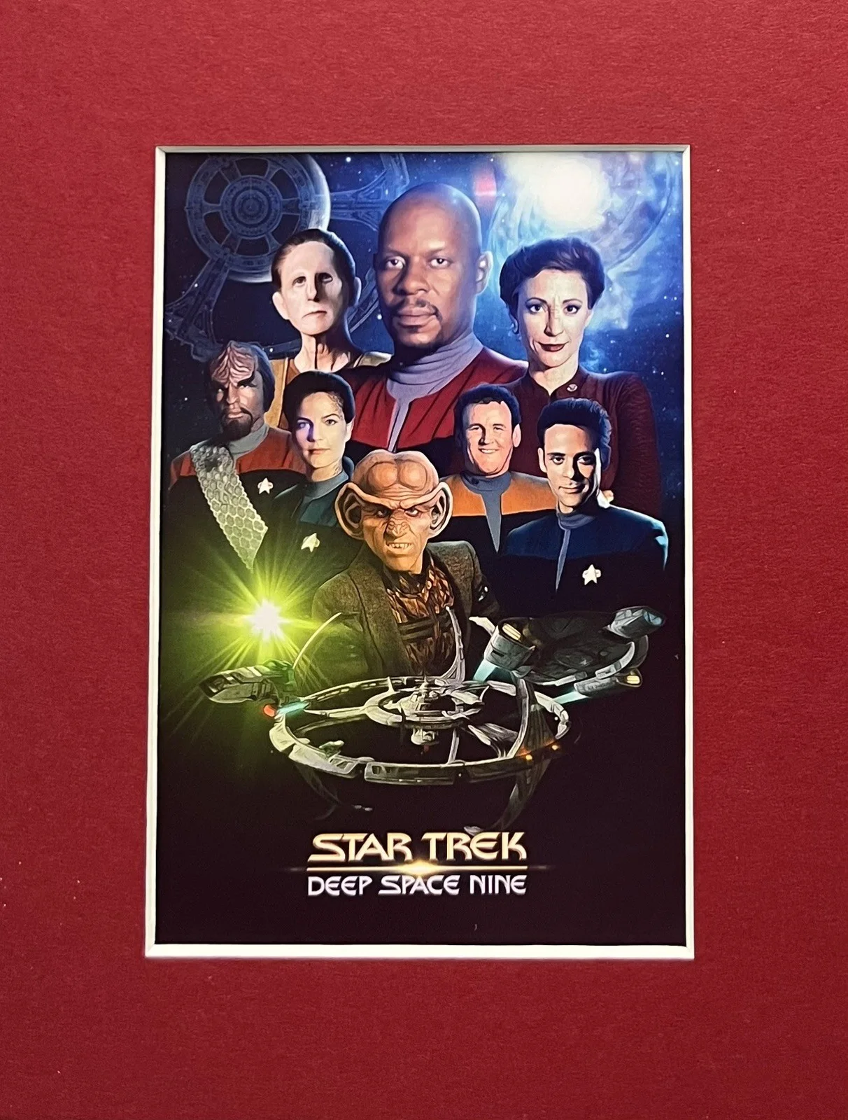 STAR TREK. Deep space Nine. . 35mm Film Cell Mounted Display, image 2