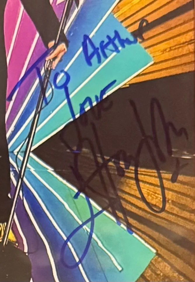 PSA/DNA slabbed & signed ELTON JOHN autographed 8"x 10" Color Photo ACOA, image 2