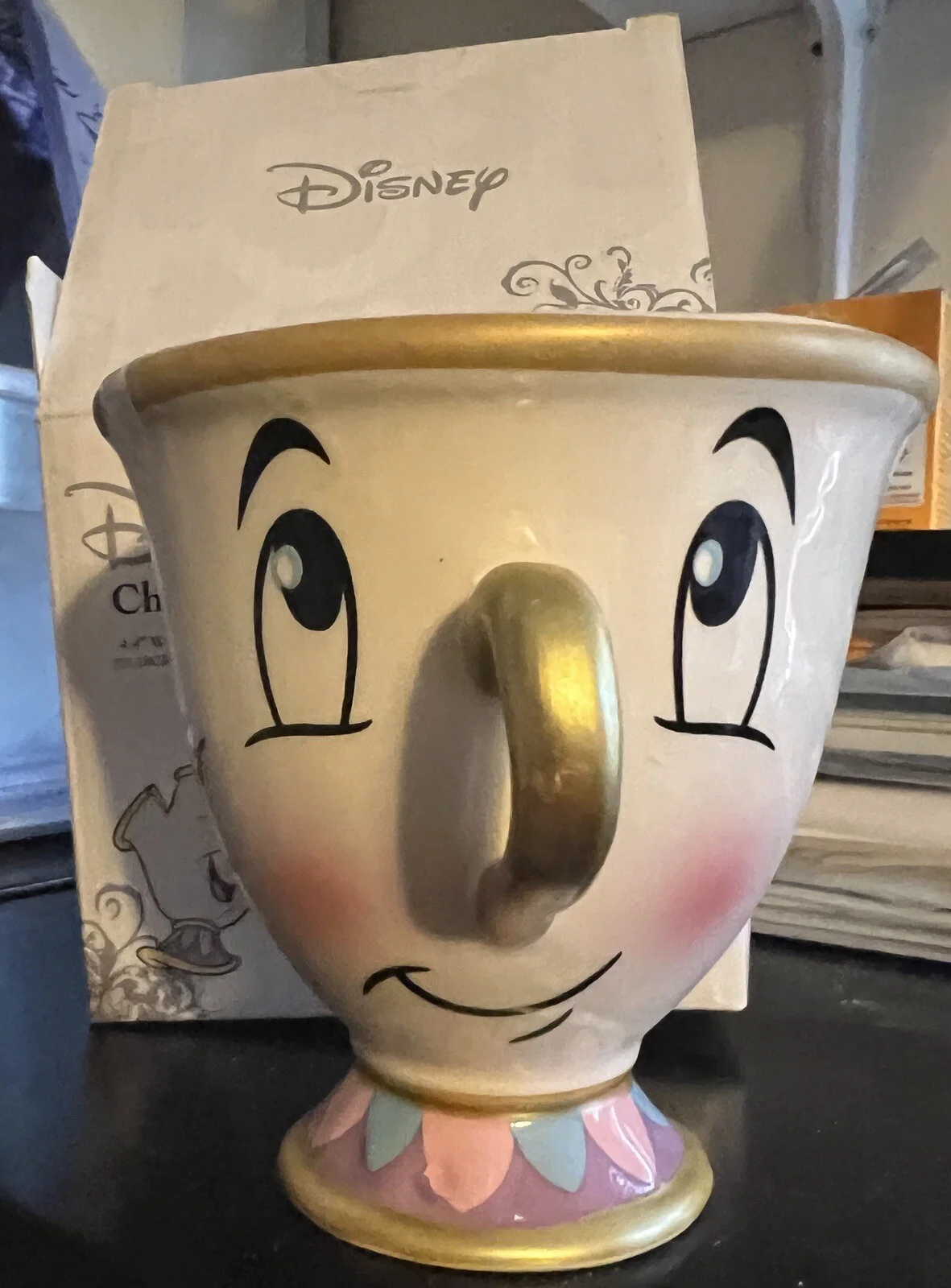 Bradley Pierce , Beauty And The Beast , Chip , Autographed , Signed Tea Cup, image 4