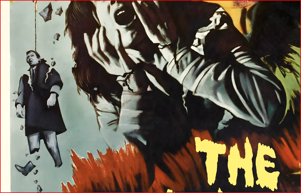The Gorgon 1964 Hammer Film - Restored 27.2" x 41" US One Sheet, image 4
