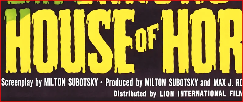 Dr Terror's House Of Horror 1965 Amicus - Restored 27.2" x 41" US One Sheet, изображение 5