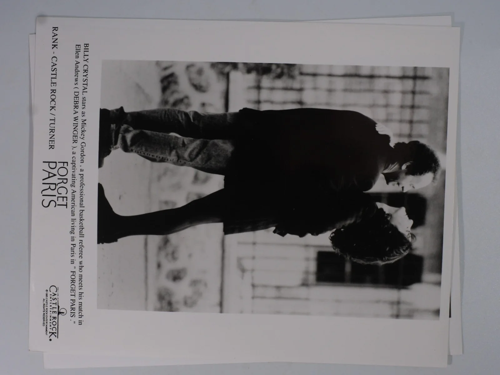 Vintage Forget Paris Lobby Cards Set x5 Billy Crystal Debra Winger, изображение 5
