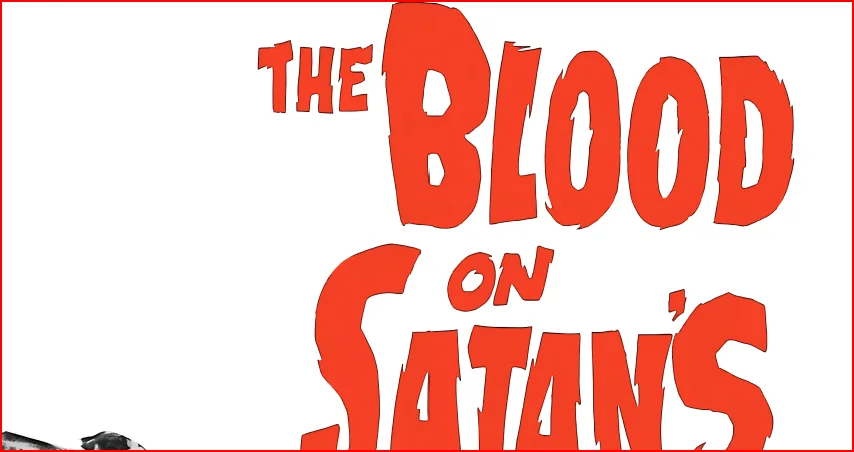 The Blood On Satan's Claw 1971 Tigon Films - Restored 27.2" x 41" US One Sheet, image 5