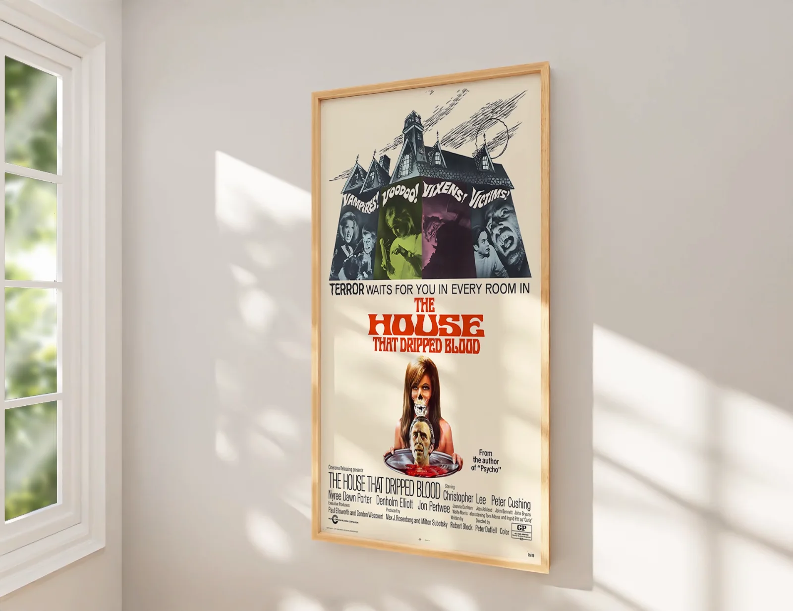 The House That Dripped Blood 1971 Amicus - Restored 27.2" x 41" US One Sheet, изображение 2