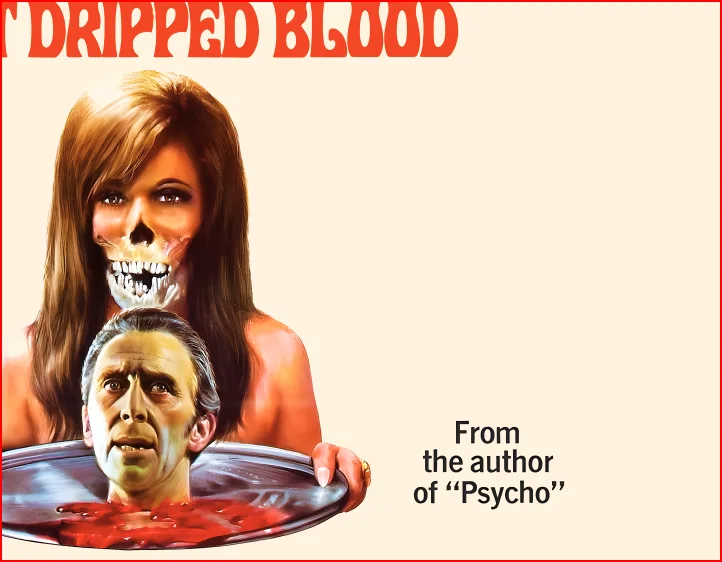 The House That Dripped Blood 1971 Amicus - Restored 27.2" x 41" US One Sheet, изображение 4