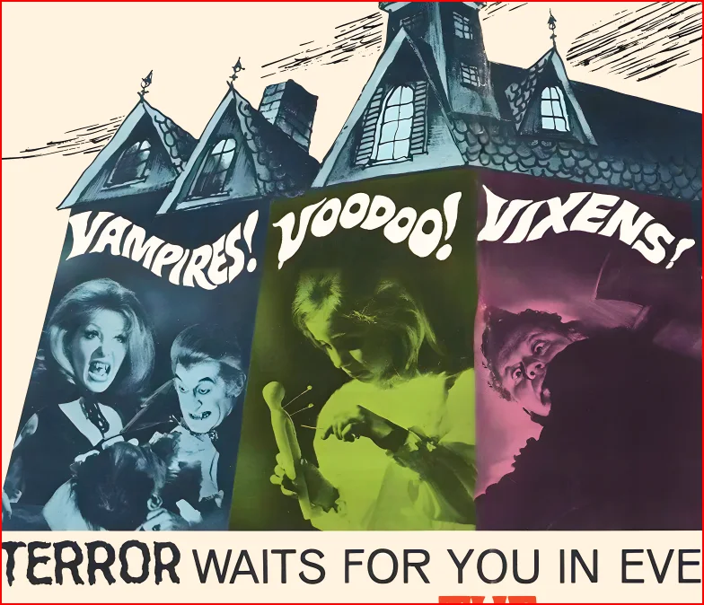 The House That Dripped Blood 1971 Amicus - Restored 27.2" x 41" US One Sheet, изображение 5