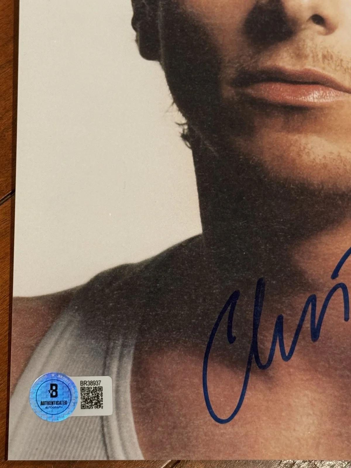 Christian Bale — Christian Bale Signed 8x10 Photograph Vintage Early Autograph Beckett COA, изображение 2