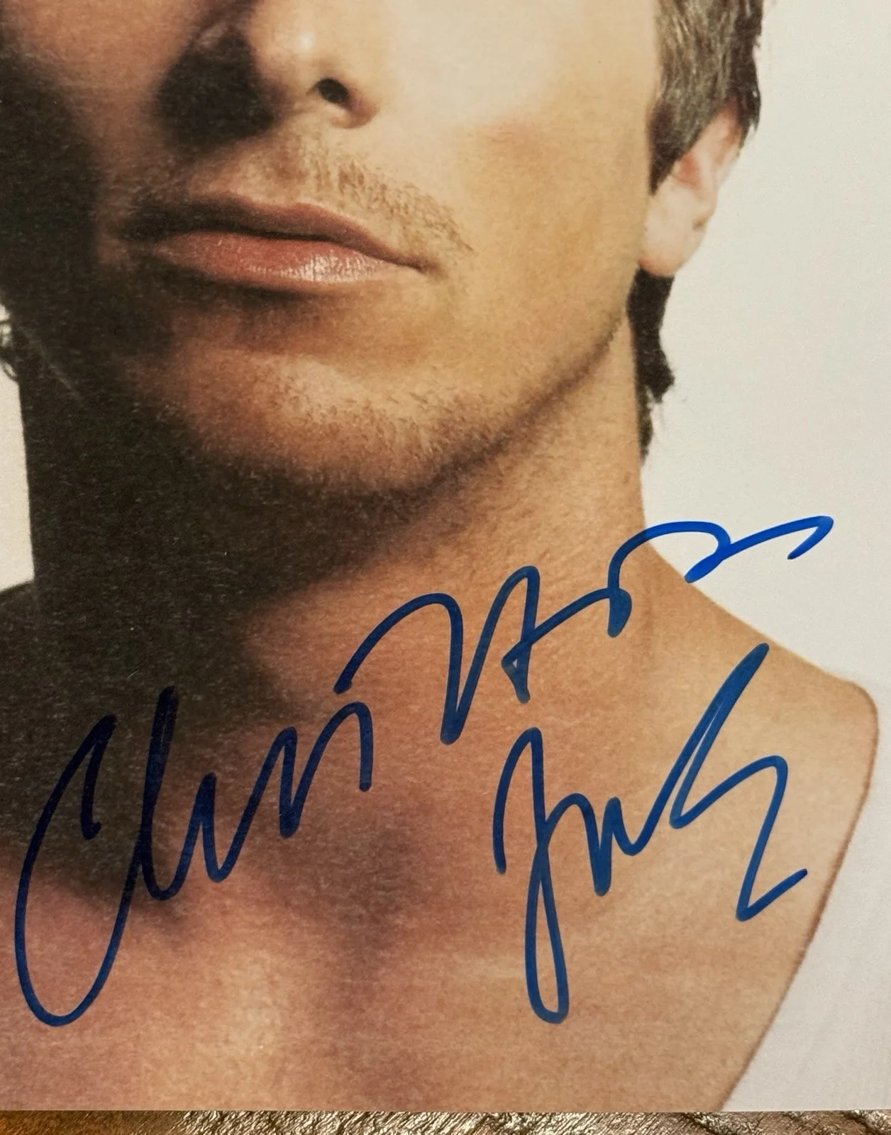 Christian Bale — Christian Bale Signed 8x10 Photograph Vintage Early Autograph Beckett COA, изображение 3